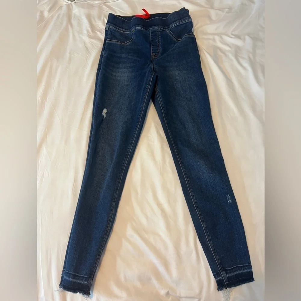 SPANX distressed denim